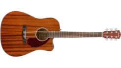 Fender CD-140SCE Dreadnought, Walnut Fingerboard, All-Mahogany W/Case