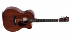 Sigma 15 Series, 000 Mahogany Cutaway Acoustic Electric Guitar