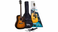 Washburn Apprentice D5CE Guitar Pack Sunburst