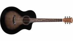 Washburn Bella Tono VITE S9V Acoustic Guitar, Charcoal Burst