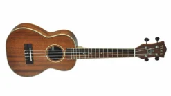 Tiki ‘5 Series’ Mahogany Solid Top Concert Ukulele With Hard Case (Natural Satin)