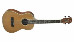 Tiki ‘7 Series’ Cedar Solid Top Baritone Ukulele With Hard Case (Natural Satin)